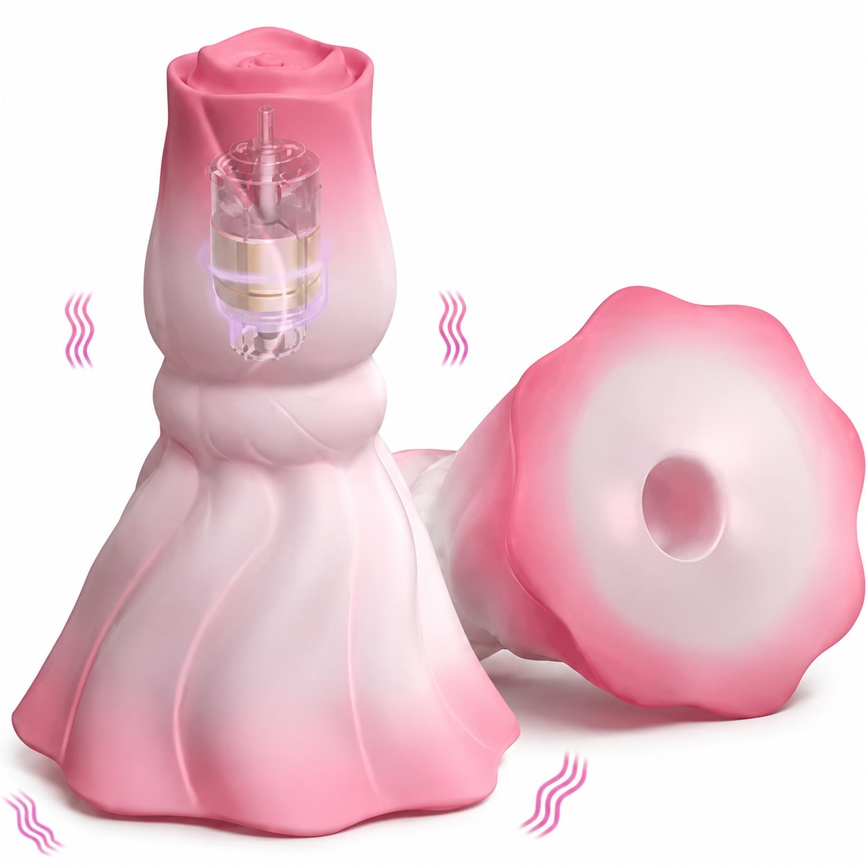 NipEase - Vacuum Chest Suction Toys & Vibrating Massager