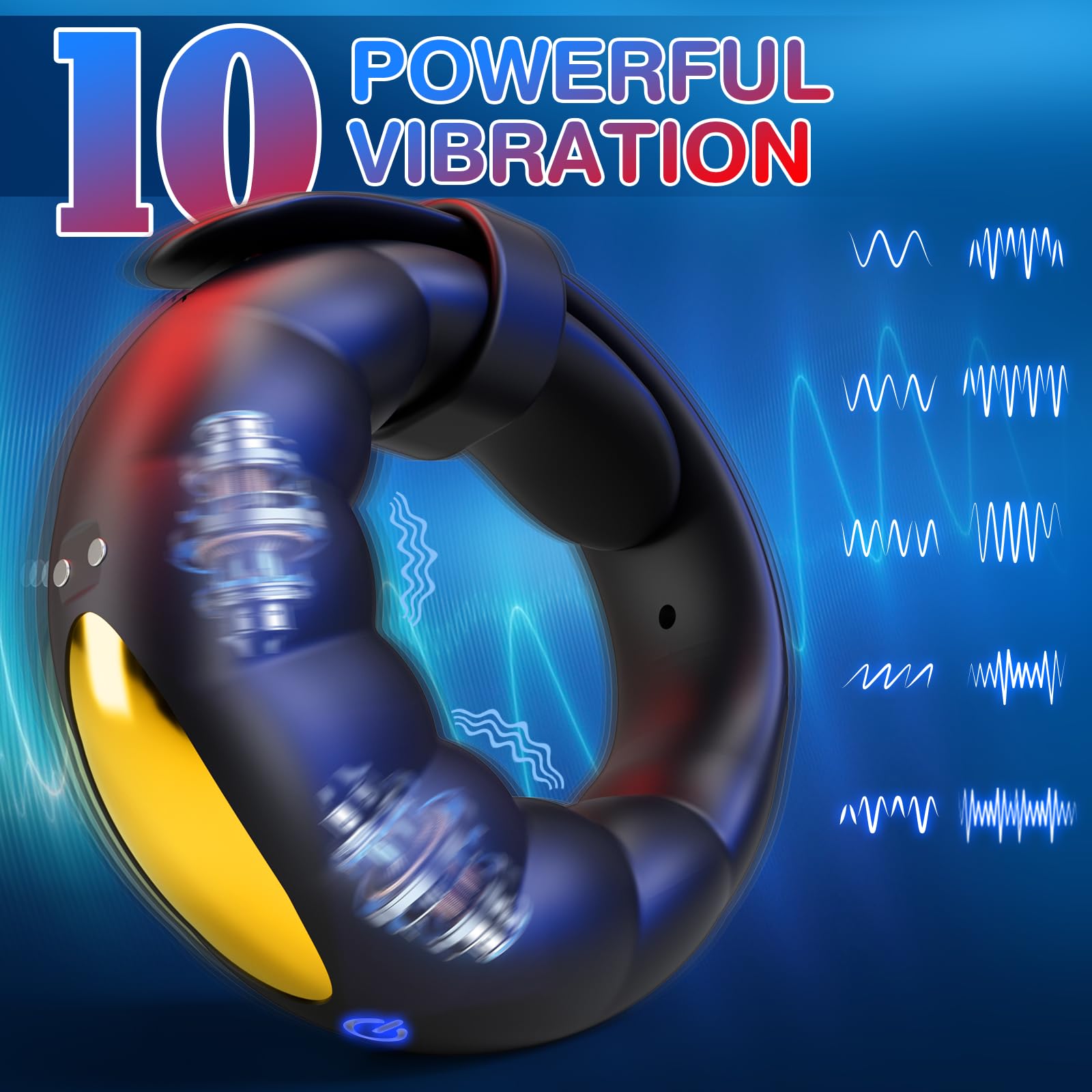 Bedroom Essentials Duo - FlexRing Vibe Ring & Original features and controls