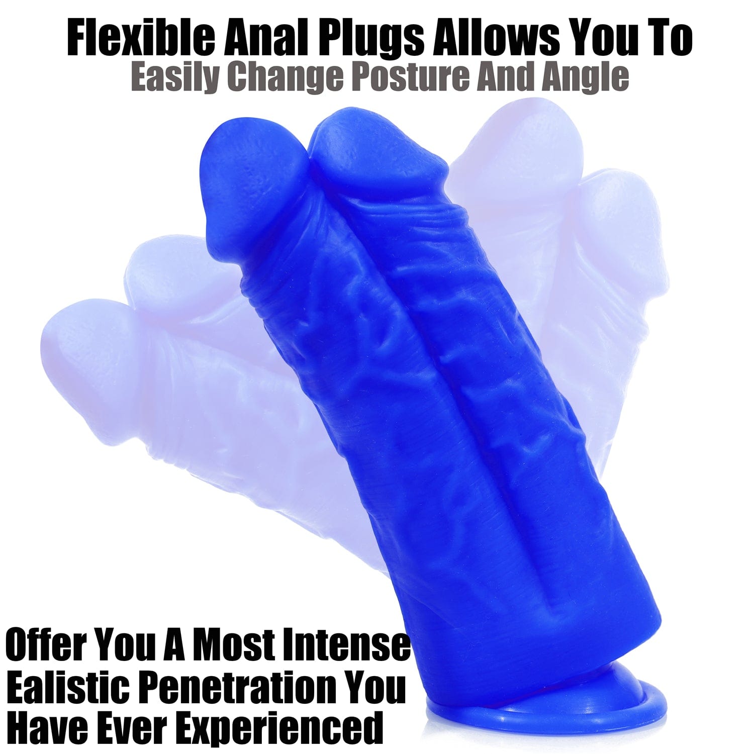 7.8‘’ AIMITEX Colorful double-dildo silicone dildo adult sex toy-IntimiLife