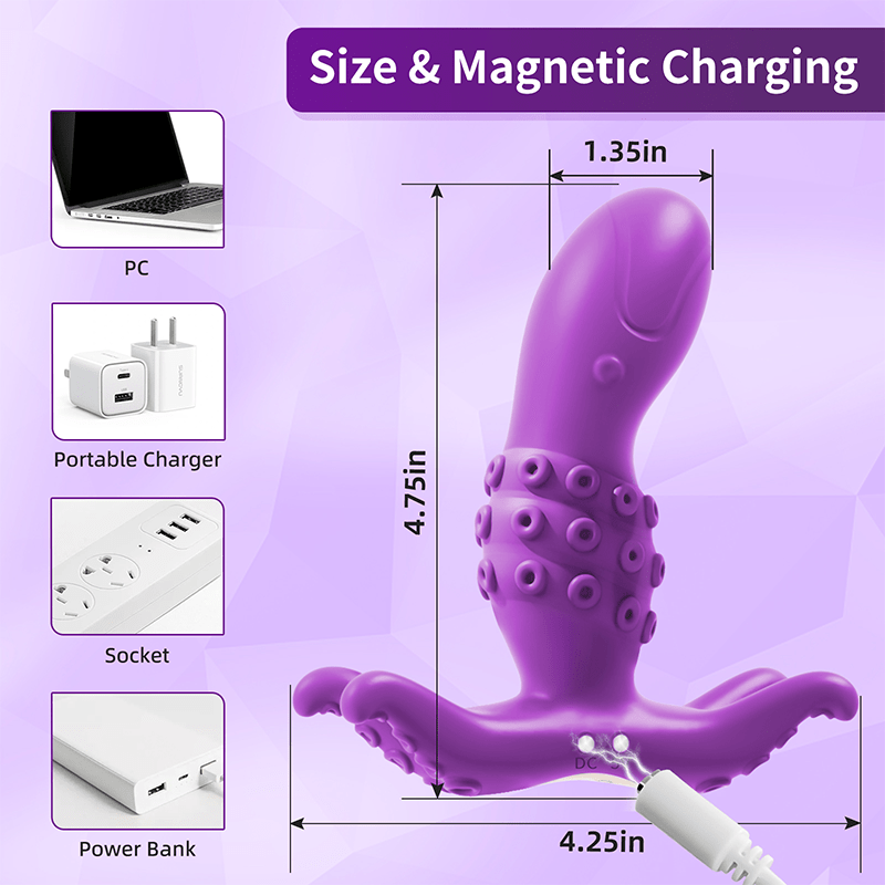Stouch Wearable Panty Vibrator Prostate Massager for Men and Women-IntimiLife