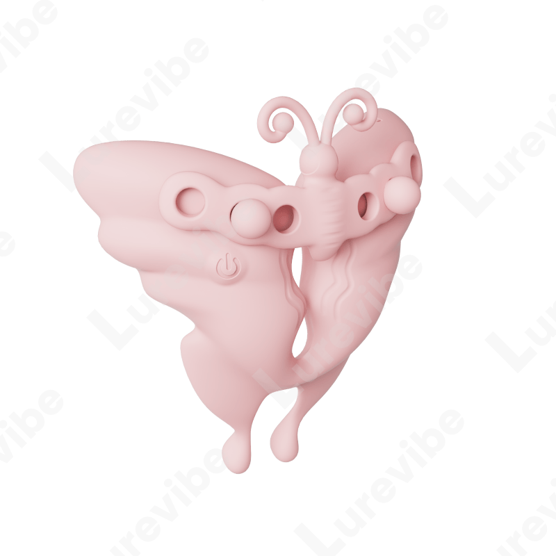 Butterfly Invisible Wearable Nipple Clamp Vibrator-IntimiLife