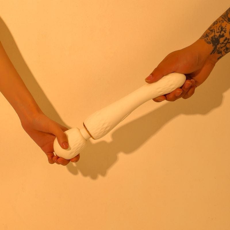 intimilife - Strong Shock Vibration Women's Masturbation Double Head Massage Stick-IntimiLife