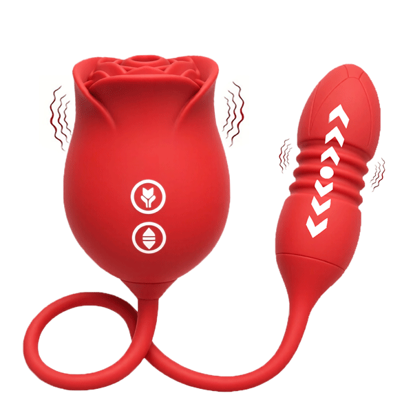 Passion Upgrade Box - Suction Rose Massager & Tongue