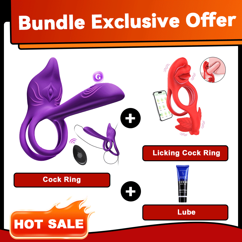 App & Remote Vibe Ring with G-Zone & External Massager