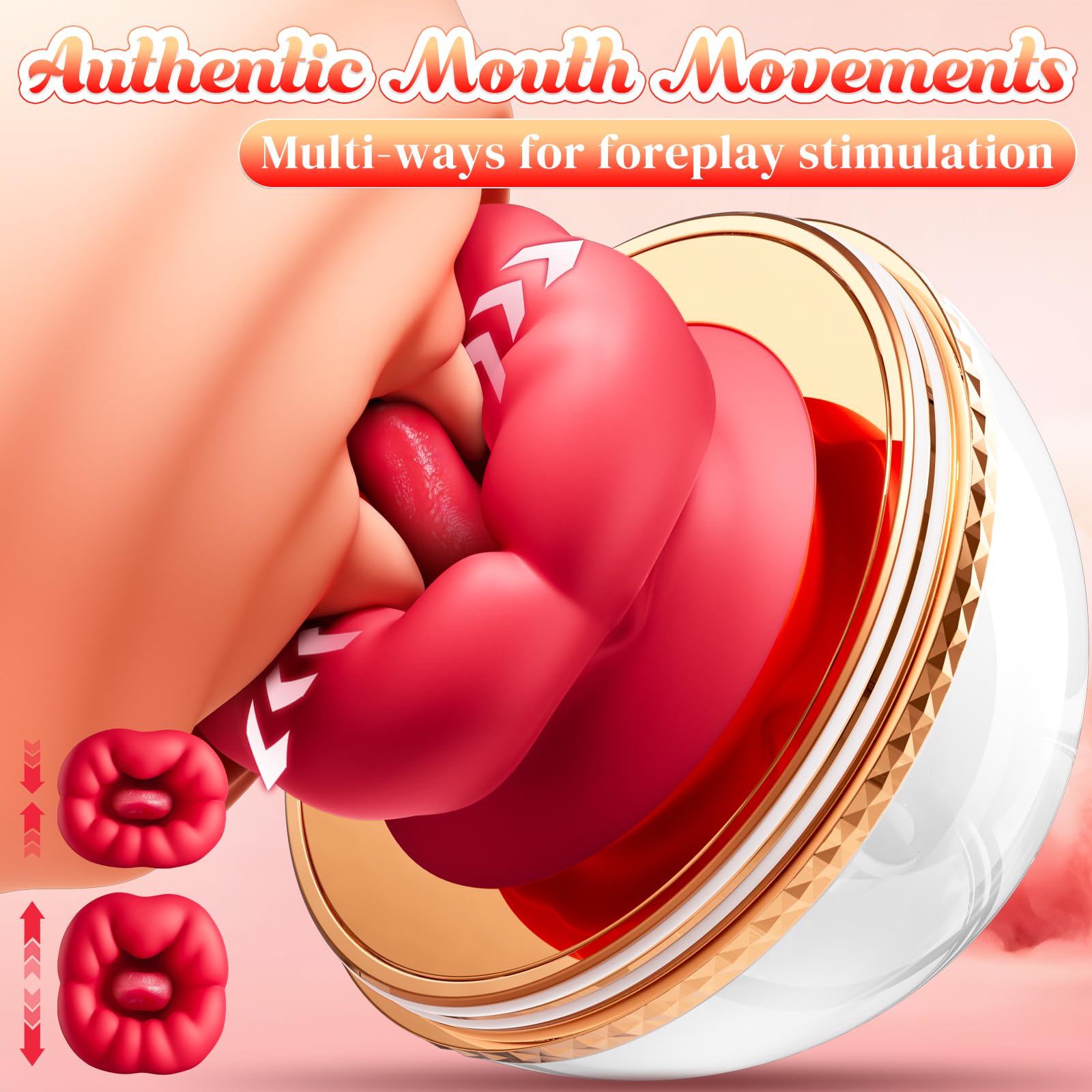 Noti - Tongue-Feel & Suction Massager for Chest & Rear
