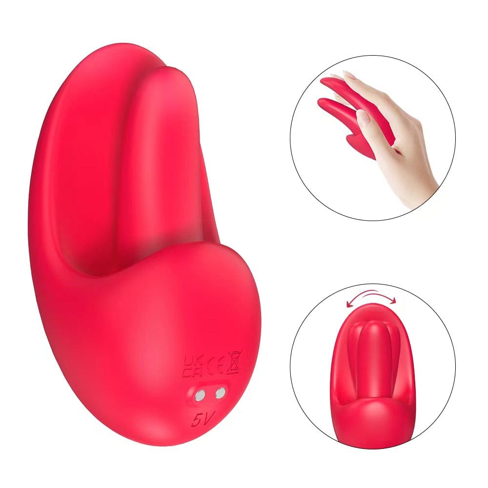 intimilife - Tongue Shape Licking Nipples Clit Stimulation Vibrators For Women-IntimiLife