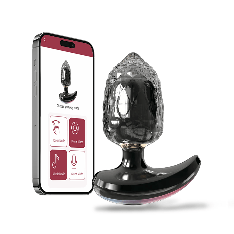 Tingon A1 Anal Luxury Massager Toy Butt Plug APP Control-IntimiLife