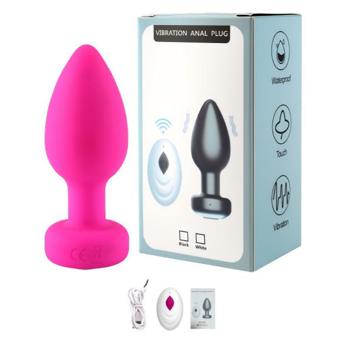 Unity - 10-Speed Vibe Remote Controlled Silicone Butt Plug