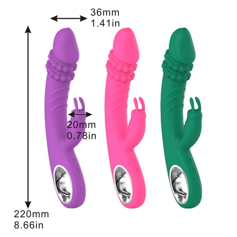 intimilife - Heating Pearl Rabbit Vibrator-IntimiLife
