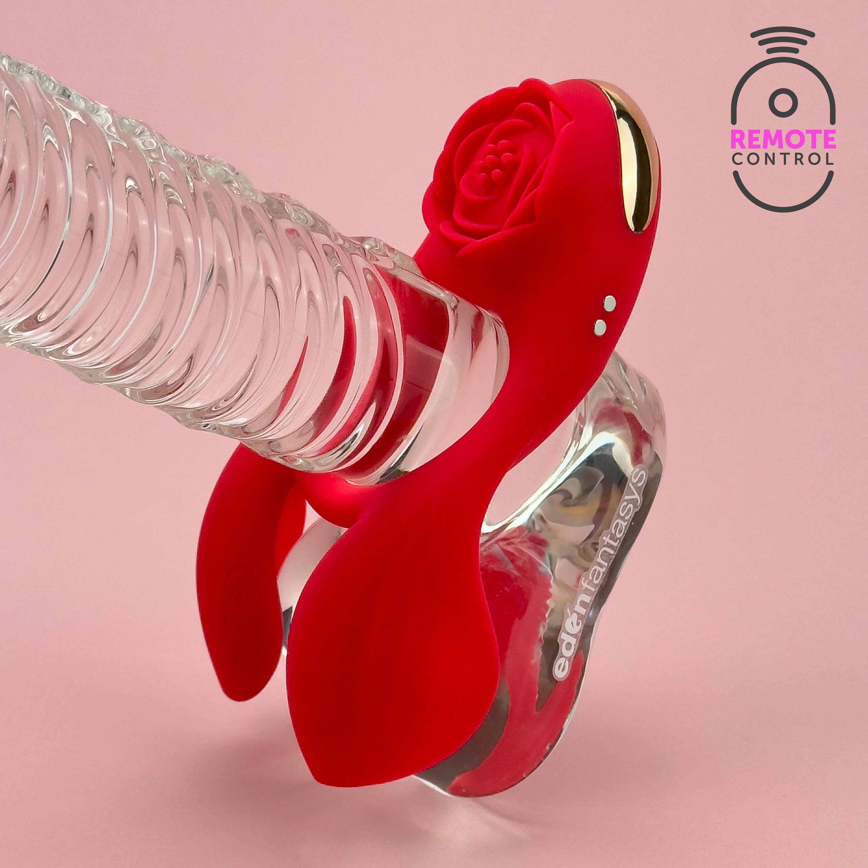 Rose Loveworks Crave Rose Vibrating Cock Ring product image 1