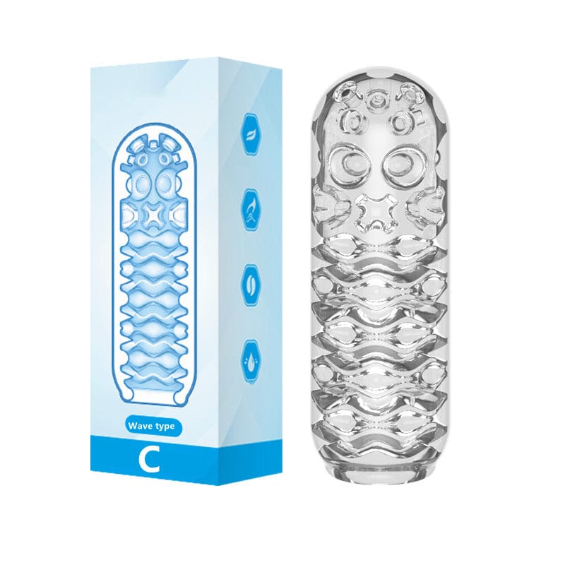 intimilife - Aircraft Cup Men's Training Masturbation Cup Spiral Pleasure-IntimiLife