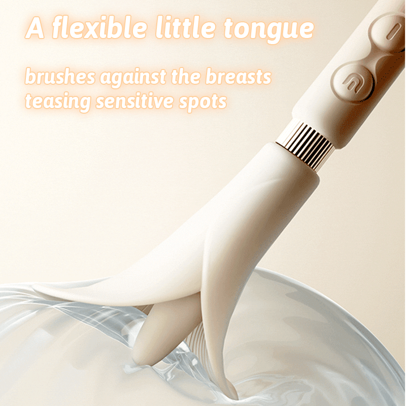 Calla Dual-Head Clit Licking & G-Spot Wand Vibrator-IntimiLife