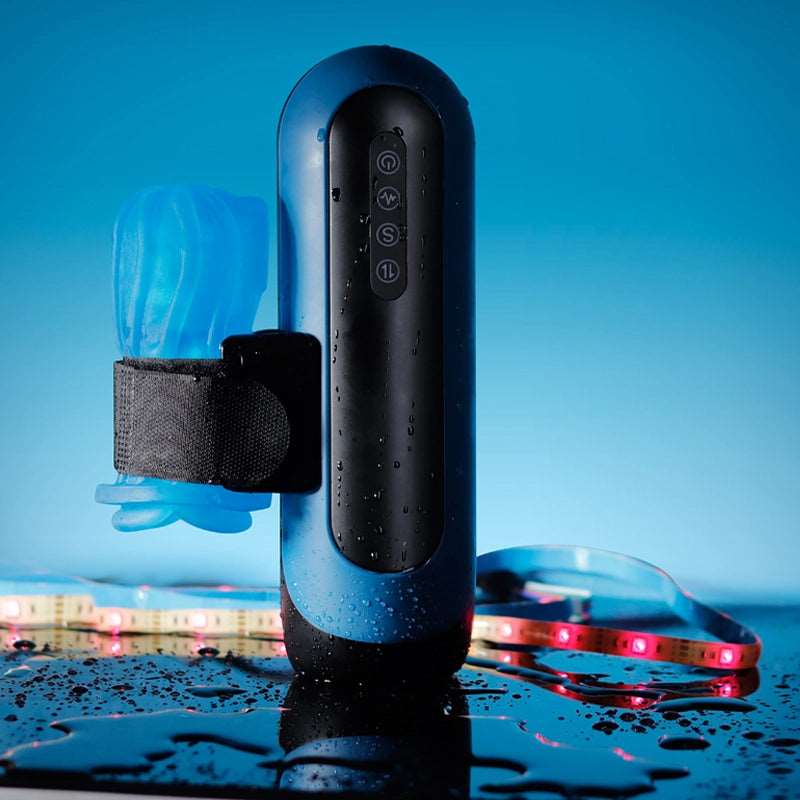 intimilife - Auto Thrusting Vibrating Stroker Male Masturbator-IntimiLife