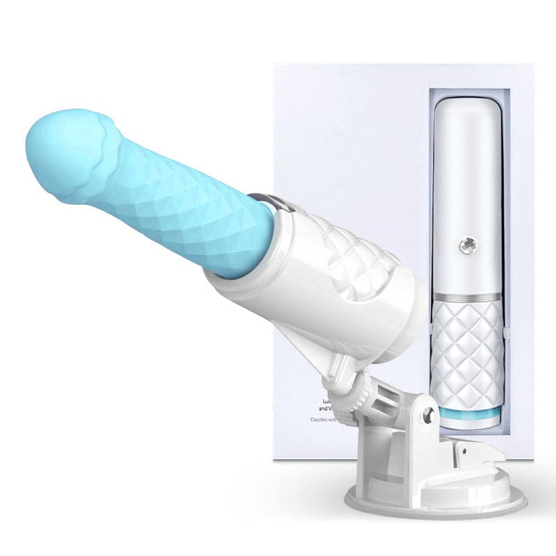 intimilife - Automatic Extraction And Insertion Telescopic Vibration Suction Cup Hands-free-IntimiLife