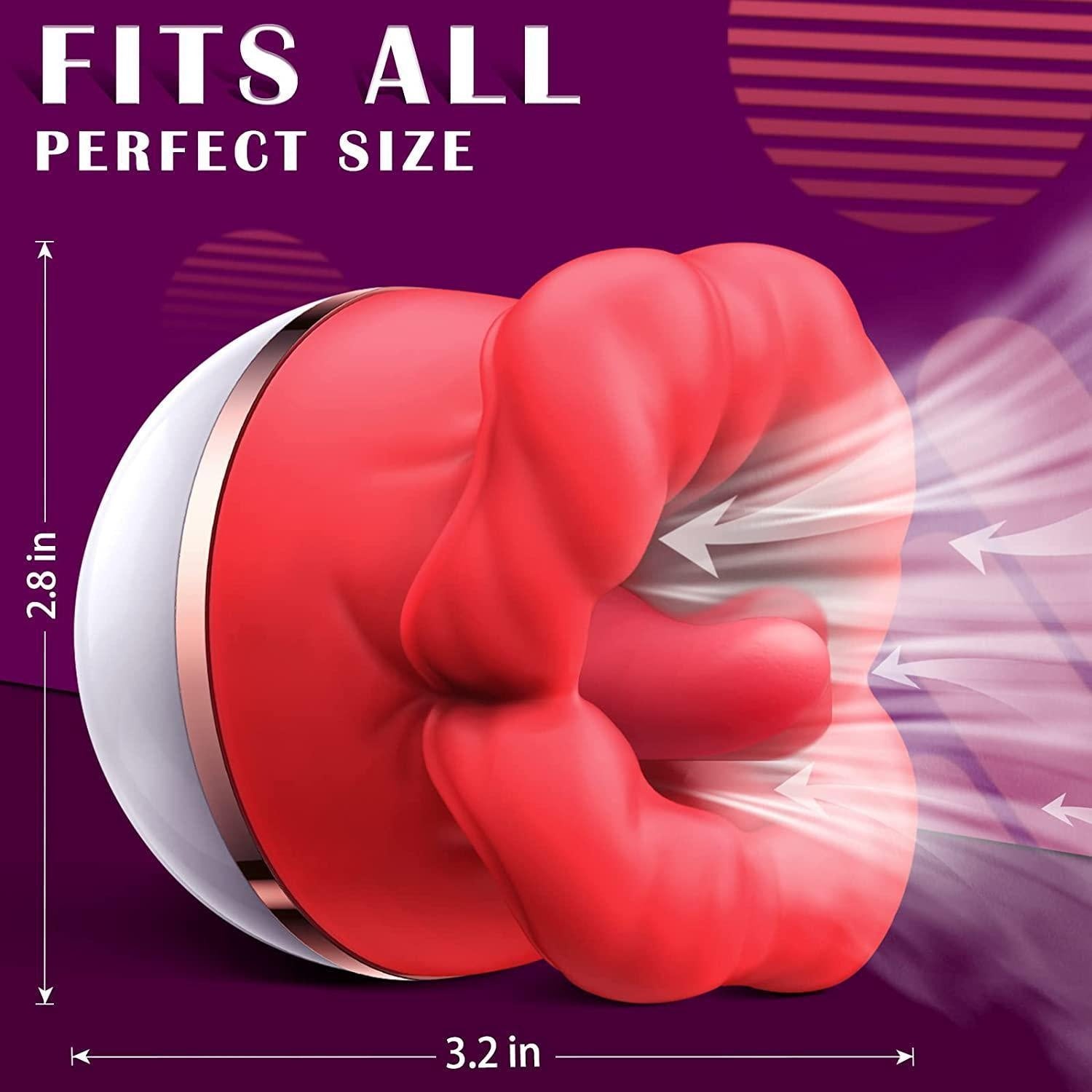 LickiMo - Tongue-Style External & Chest Massager