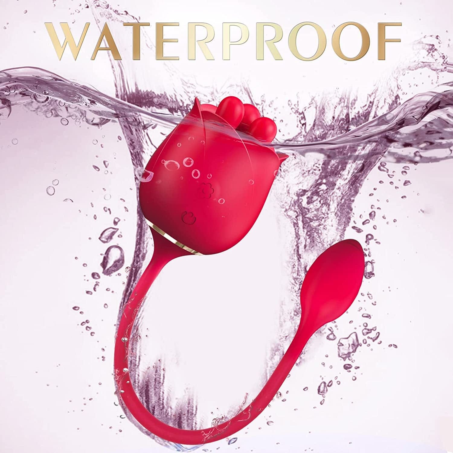 Close-up of silicone rose petals and textured surface details