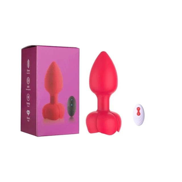 Remote Control Anal Plug Vibrating Male Masturbation Device-IntimiLife