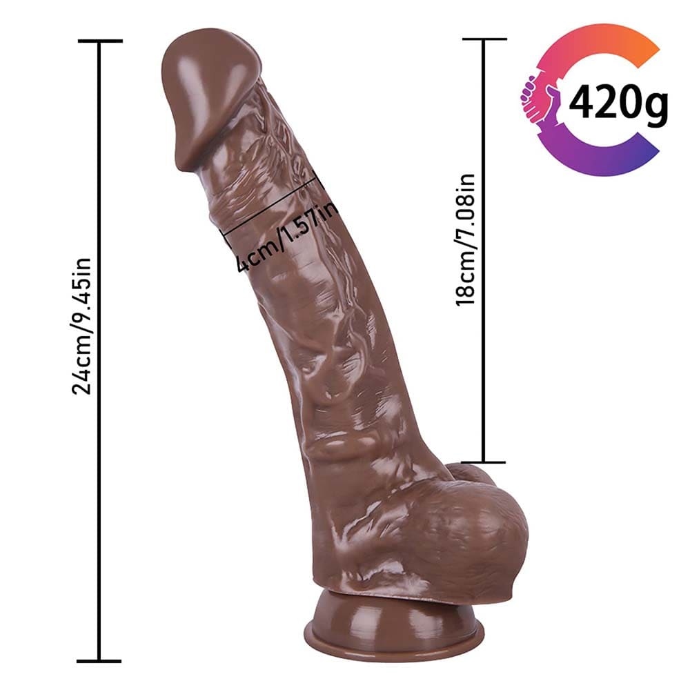 7.08‘’ Triangle Wearing King Kong Gay Leather Pants Dildo-IntimiLife