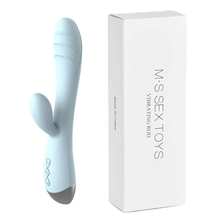 Pink 10-frequency G-spot vibrator with ergonomic design