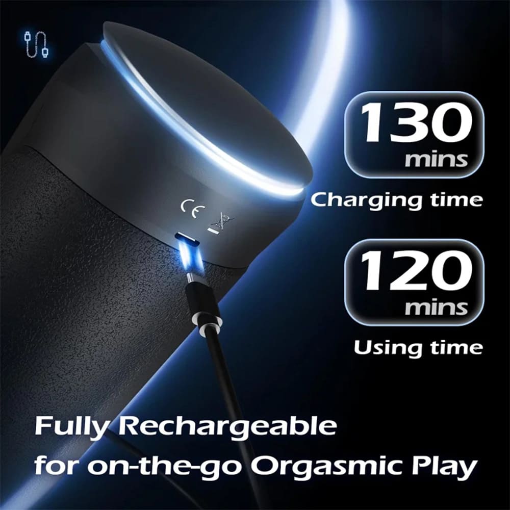 Product in use highlighting hands-free operation and comfort