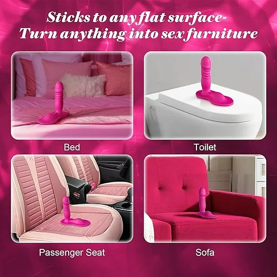 Ravira - Riding Grinding Strap On Thrusting Dildo With App Remote Control-IntimiLife