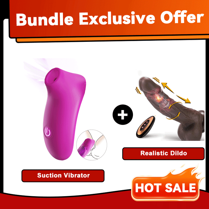 Waterproof suction vibrator with body-safe silicone material close-up