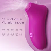 Mona Rose - Clitoral Suction Vibrator Better Grip and Waterproof for Bath Play-IntimiLife