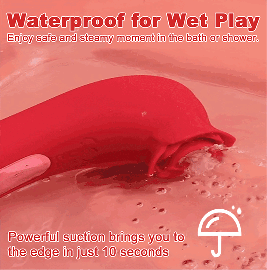 Bloomy Rose - Suction Vibrator With Strong Pulses For Clit And Nipple Pleasure-IntimiLife