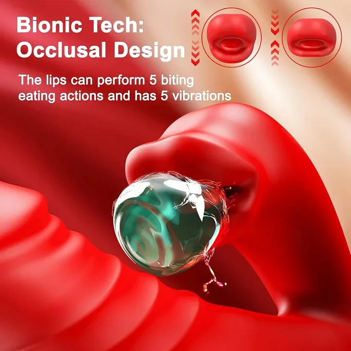 Thrya Rabbit – Dual-Action Rabbit Vibrator with Licking Tip & Deep Thrusting Shaft-IntimiLife