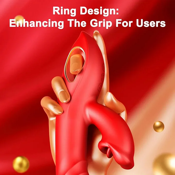 Thrya Rabbit – Dual-Action Rabbit Vibrator with Licking Tip & Deep Thrusting Shaft-IntimiLife