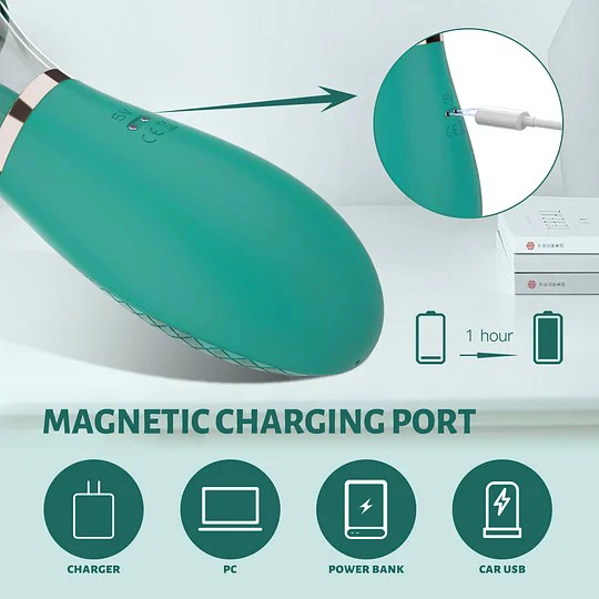 Close-up of realistic tongue texture and flexible design for clitoral stimulation