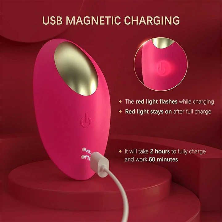 Waterproof vibrator being used in a bath or shower setting