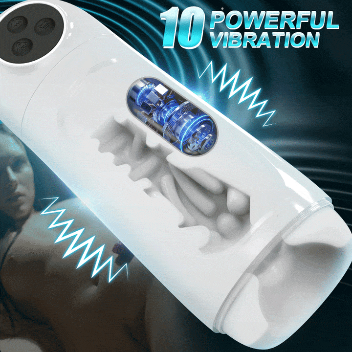Compact quiet vibrator for solo use