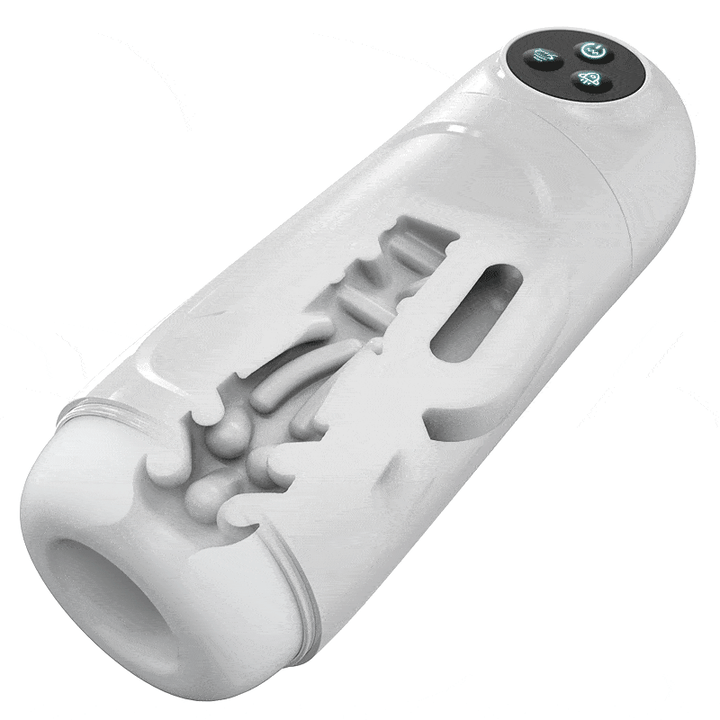 Shakti Core Deep-Throat Suction Masturbator–10 Suction+10 Vibration Modes & One-Click Climax-IntimiLife