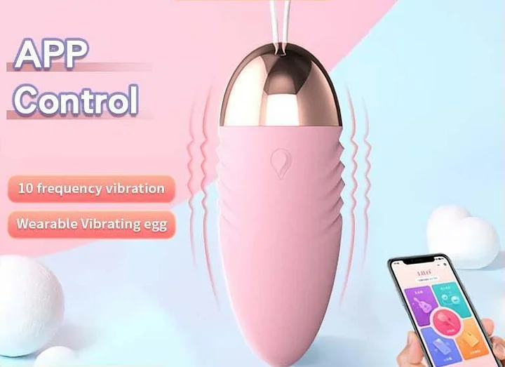 App Control Bullet Vibrator Vibrating Eggs-IntimiLife
