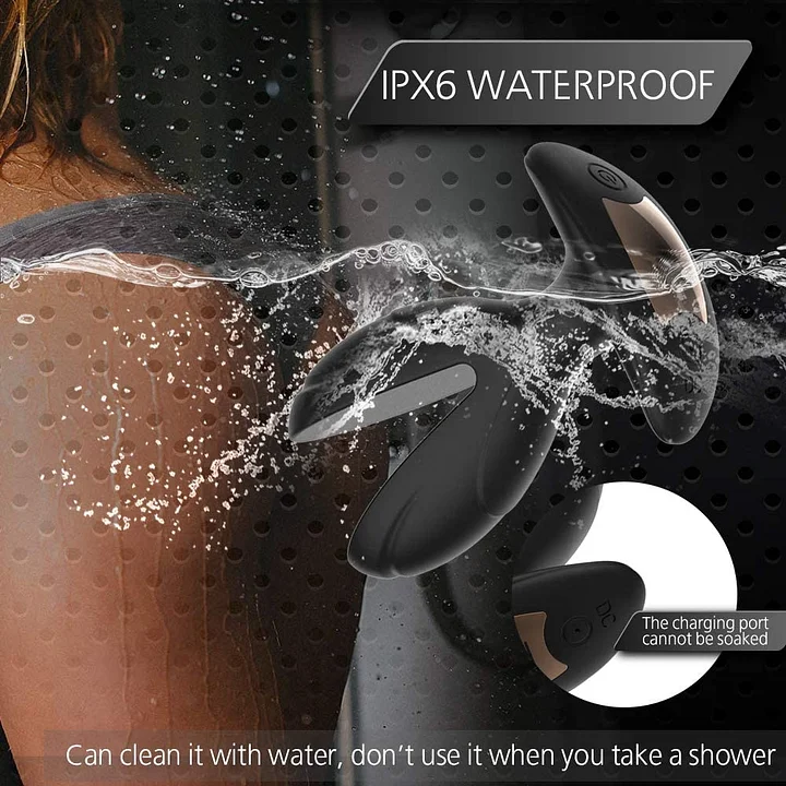 Sparq - Electric Shock Vibrating Anal Plug with Pulse Vibrator, Prostate Massager for Men with Remote Control-IntimiLife