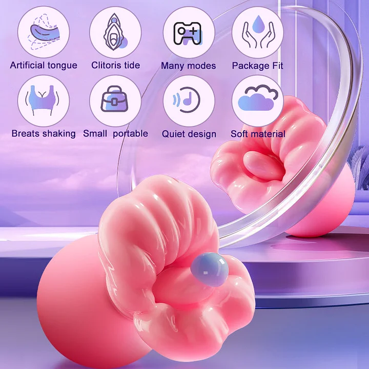 Suctiva – 3-in-1 Sucking, Licking & Vibrating Nipple Toy for Intense Breast Stimulation-IntimiLife