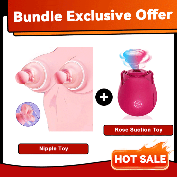Suctiva – 3-in-1 Sucking, Licking & Vibrating Nipple Toy for Intense Breast Stimulation-IntimiLife