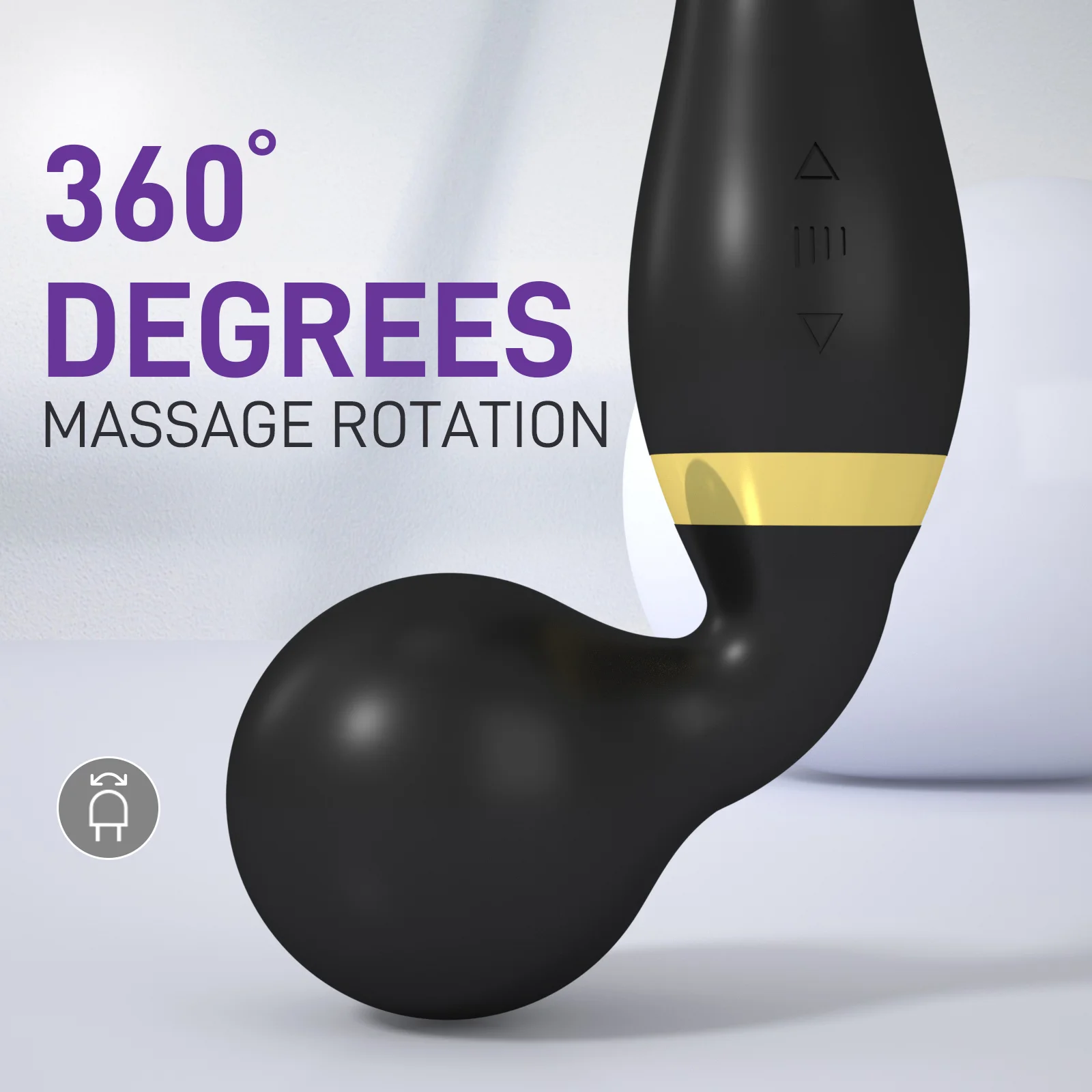 Duvera – Dual-ended Vibrator With Independent Head & Tail Vibration, For G-spot & Body Massage-IntimiLife