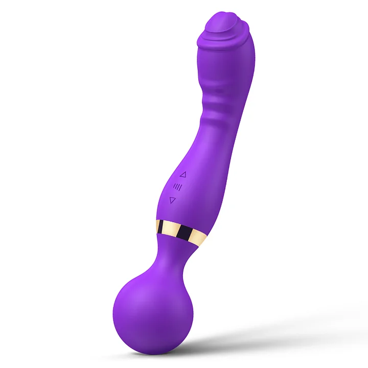 Duvera – Dual-ended Vibrator With Independent Head & Tail Vibration, For G-spot & Body Massage-IntimiLife