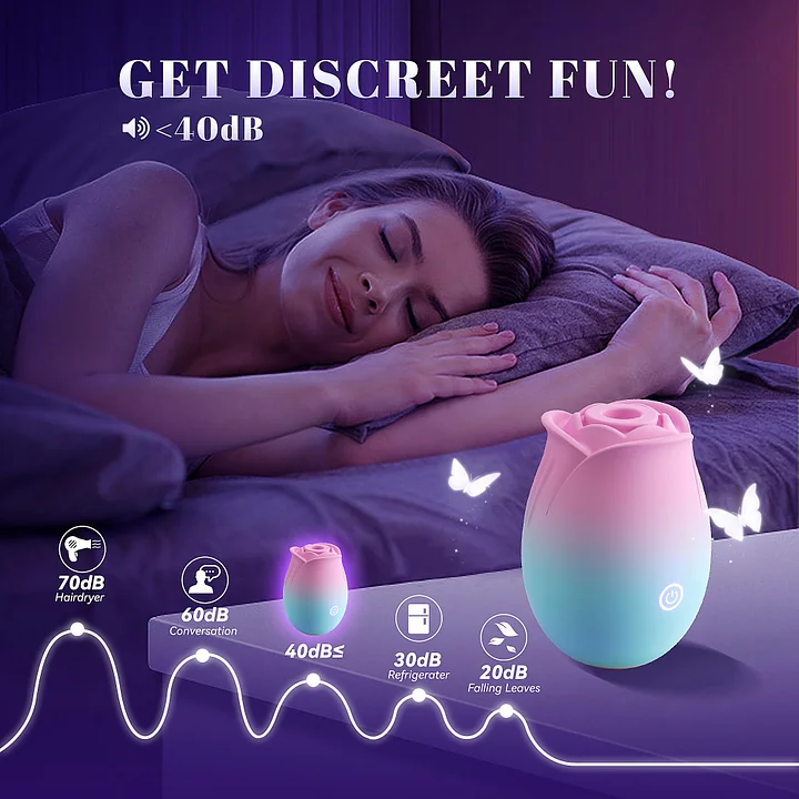 Barbie - Rose Suction Toy APP Controlled Intimate Pleasure For Clit And Nipple-IntimiLife