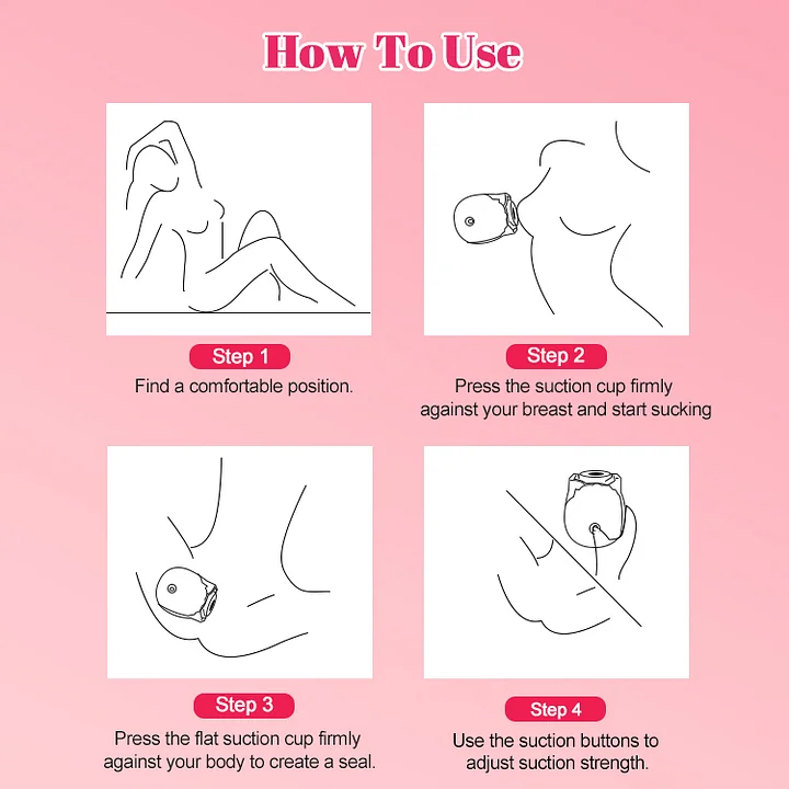 Luminous Upgraded Rose Sex Toy Clitoral Sucker In Pink-IntimiLife