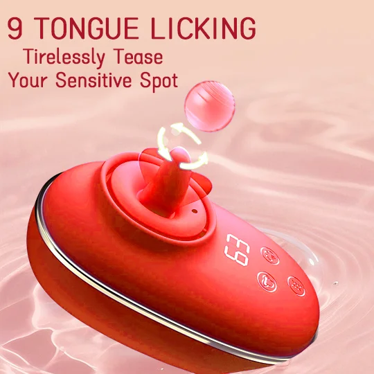 Zelina 3-in-1 Tongue-rotating Vibrating Clit Sucker-IntimiLife