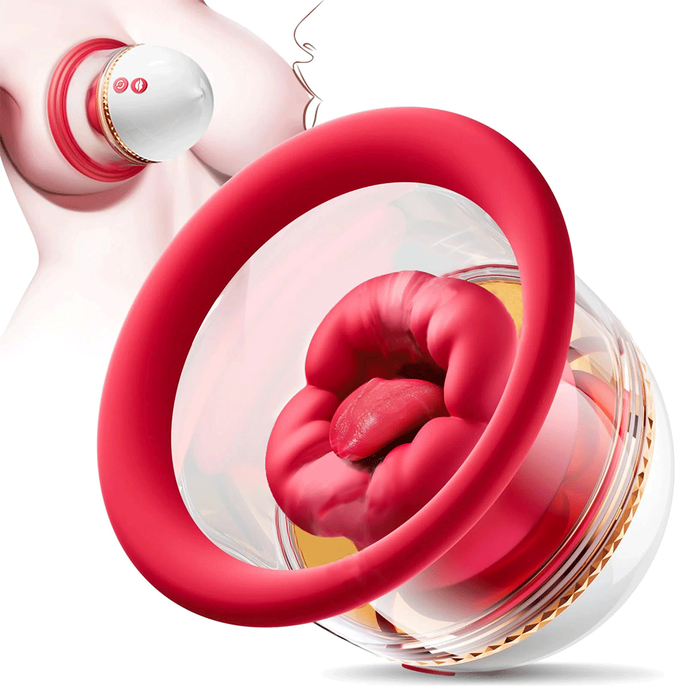 Multi-use pleasure device with 9 vibration modes and 3 suction levels