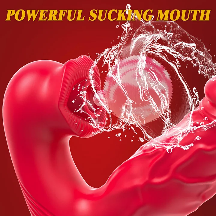 Trovina 2-in-1 Wearable Toy – Clitoral Kiss Suction with Thrusting & Vibration-IntimiLife