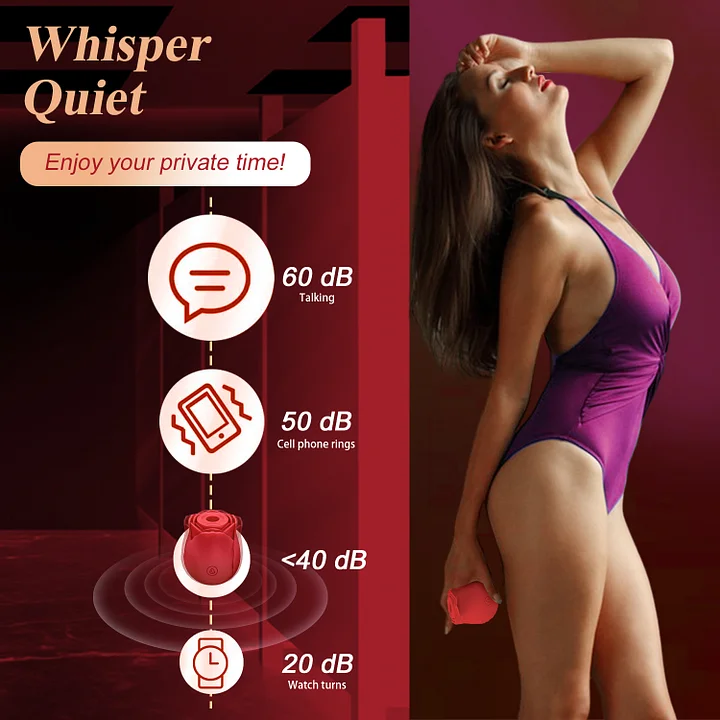 USB magnetic charging of rose clitoral stimulator