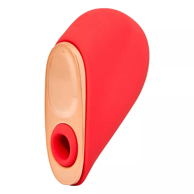Clitoral stimulator with USB charging port and control buttons