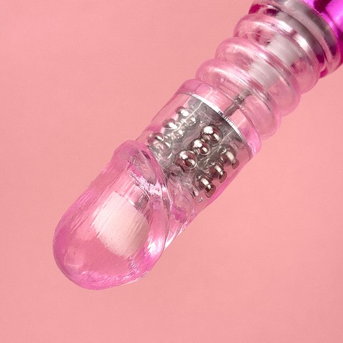 Rechargeable thrusting butterfly Thrusting rabbit vibrator