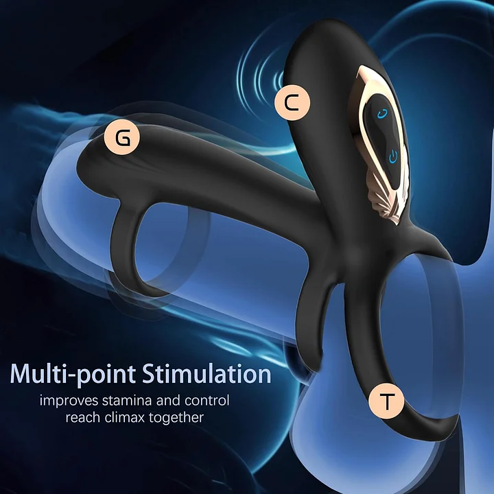 Product in use scenario highlighting hands-free operation for couples