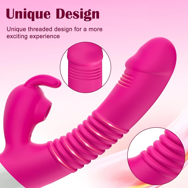 Rabbit vibrator in hand demonstrating ergonomic design and intuitive control buttons